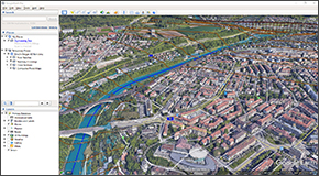 Create stunning visualizations directly from the software of different design alternatives to help better understand the impact of the design on the community and the surrounding environment. Publish the HEC-RAS model directly to Google Earth for even greater visualization and understanding of the project.